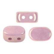 4x6mm Lipsi® Glass beads by Puca® - Opaque Lilas Ceramic Look x10g|raw }}