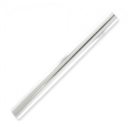 925 Sterling Silver straight tube 40x4mm x1|raw }}