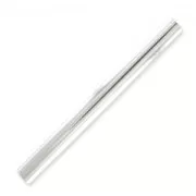 925 Sterling Silver straight tube 40x4mm x1