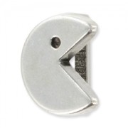 Slider bead for 10mm laces Antique Silver Plating x1|raw }}