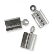 Round end clips 4mm Stainless steel x10
