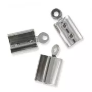 Round end clips 4mm Stainless steel x10