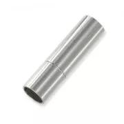 Clip clasp for 4mm cord Stainless steel 304L x1