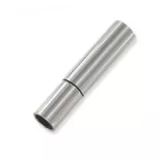 Clip clasp for 3mm cord Stainless steel 304L x1