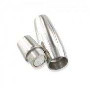 Magnetic clasp for 2 mm cord - 316F stainless steel x1