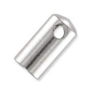 Terminators for 4mm cord Stainless steel x4|raw }}