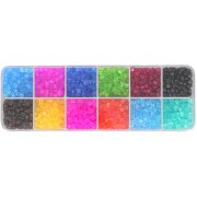 Preciosa Ornela 3x3 mm triangle bead assortment - Colors x200g|raw }}
