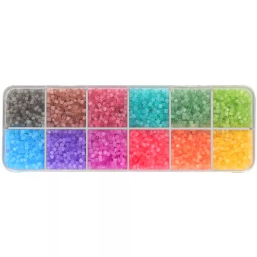 Seed beads assortment Solgel Preciosa Ornela 9/0 2.5 mm Colours 2x x200g