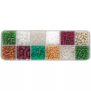 Preciosa Ornela Seed beads assortment - Christmas x200g