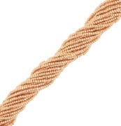One cut Charlottes Preciosa 13/0 beads - Metallic Gold x10g