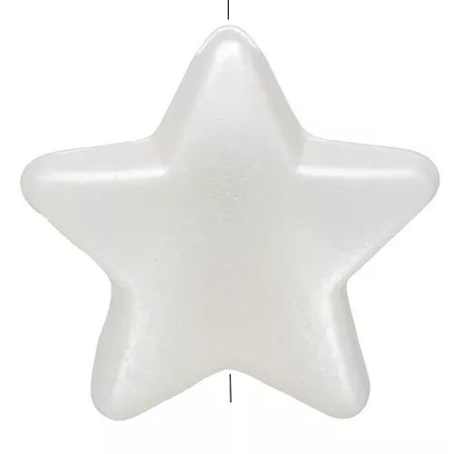 11mm Star beads imitation freshwater pearl - Pearly white x15