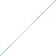 2mm Round faceted beads - Tie and dye - Green - Turquoise - Crystal x35cm