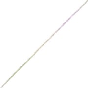 3mm Round faceted beads - Tie and dye - Lilac - Green - Crystal x36cm