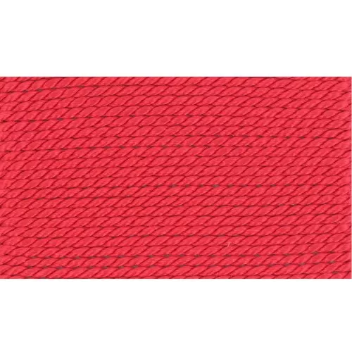 Silk Bead Cord 1.05 mm Red x2 m