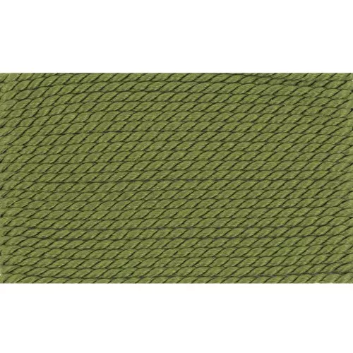 Silk Bead Cord 1.05 mm Olive x2 m
