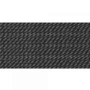 Silk Bead Cord 1.05 mm Black x2 m