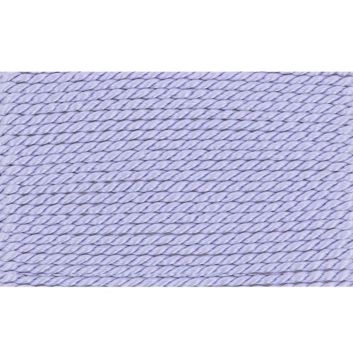 Silk Bead Cord 1.05 mm Lilac x2 m