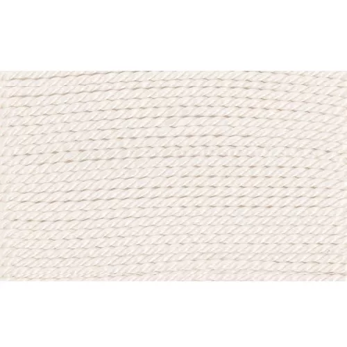 Silk Bead Cord 1.05 mm White x2 m