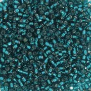 1.8mm Toho Treasures TO1T27BD - Teal Silver Lined x8g