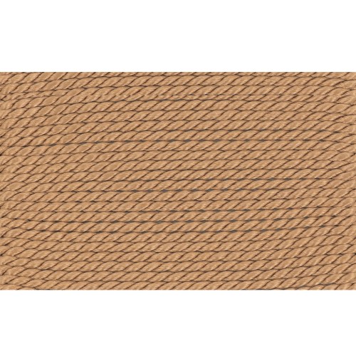 Silk Bead Cord 1.05 mm Beige x2 m