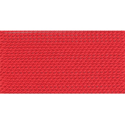 Silk Bead Cord 0.90 Red x2 m