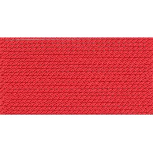 Silk Bead Cord 0.90 Red x2 m