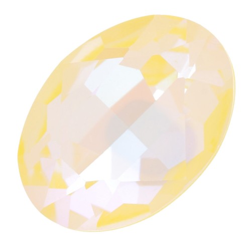 14x10mm Aurora A4120 oval cabochon - Crystal Sunshine Delite x1