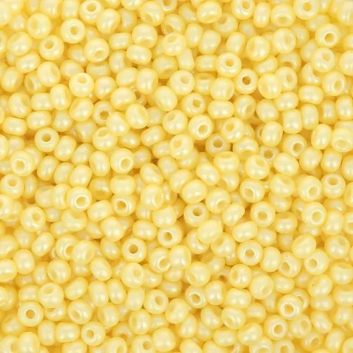 Preciosa Seed Beads 11/0 2 mm - Permalux Yellow x20g