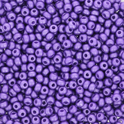 Preciosa Seed beads 11/0 2 mm - Permalux Dark Violet x20g