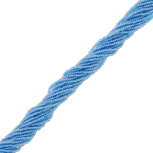 Preciosa 15/0 cut seed beads - Aquamarine Sfinx x9g