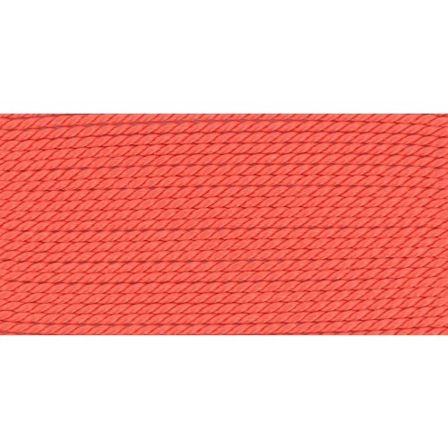 Silk Bead Cord 0.90 Coral x2 m