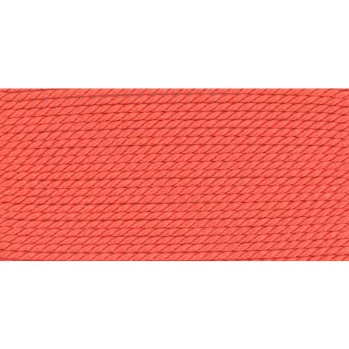 Silk Bead Cord 0.90 Coral x2 m