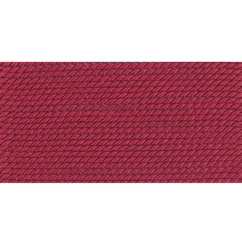 Silk Bead Cord 0.90 burgundy x2 m