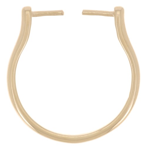 Thin interchangeable ring - Size 54 - 3-micron gold-plated x1