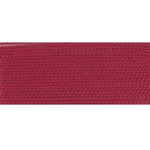Silk Bead Cord 0.75 burgundy x2m