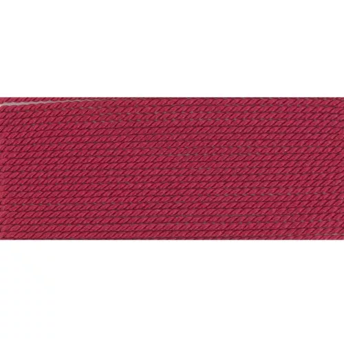 Silk Bead Cord 0.75 burgundy x2m