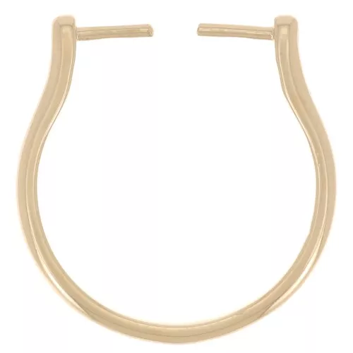 Thin interchangeable ring - Size 56 - 3-micron gold-plated x1
