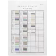 Miyuki seed beads 15/0 colour chart (n°SP-112/1-3) - Sheets 1 - 2 and 3 x1