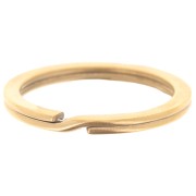 28mm 304 stainless steel Personalized key ring - Gold x1|raw }}