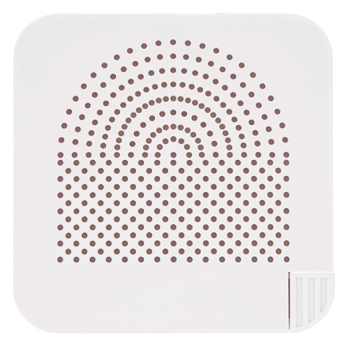 10.5x10.5cm Plastic wire-forming template - White x1