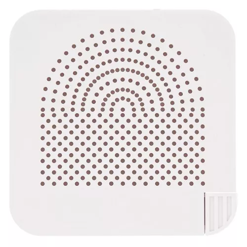 10.5x10.5cm Plastic wire-forming template - White x1