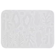 Silicone mold n°10 for making resin earrings - Transparent x1