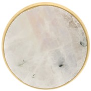 304 stainless steel Brooch base for 20mm cabochon - Gold x1