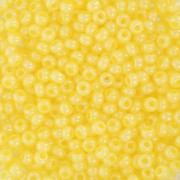 Preciosa Seed beads 9/0 2.5 mm - Yellow Alabaster x20g|raw }}