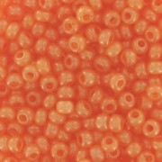 Preciosa Seed Beads 11/0 2 mm - Alabaster Orange x 10 g