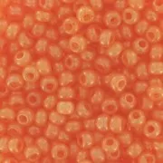 Preciosa Seed Beads 11/0 2 mm - Alabaster Orange x 10 g