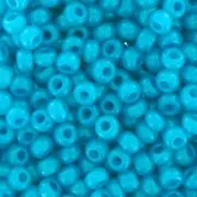 Preciosa Seed beads 11/0 2 mm - Blue Alabaster x20g