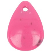 17mm Acrylic Curved Flower Petal Sequin - Mottled Fuchsia x15