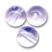 Round beads 12mm Violine  x5