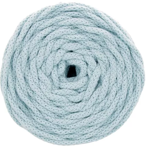 5mm Cotton Air macramé cotton cord spool - Celeste x50m